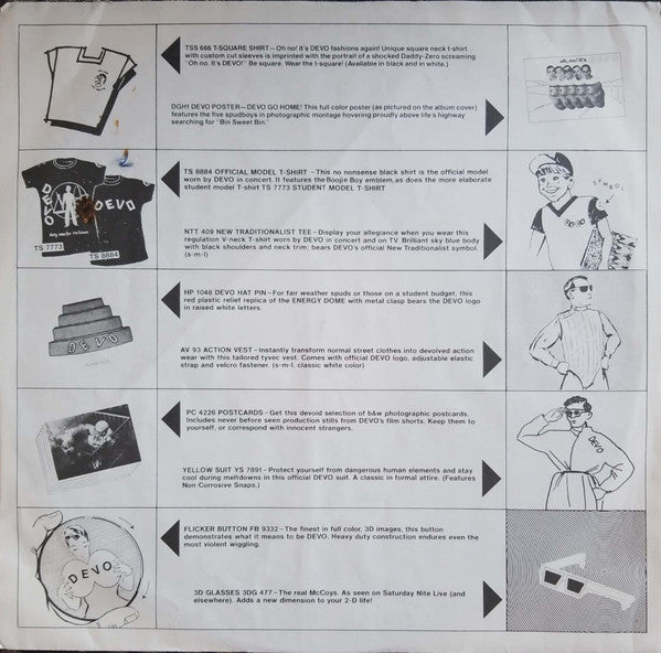 Devo : Oh, No! It's Devo (LP, Album, All)