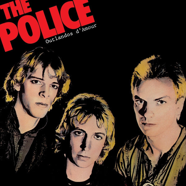 The Police : Outlandos D'Amour (LP, Album, Red)