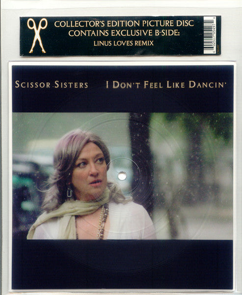 Scissor Sisters : I Don't Feel Like Dancin' (8", Shape, Single, Ltd, Pic, Squ)