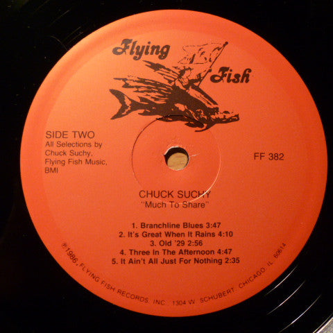 Chuck Suchy : Much To Share (LP, Album)