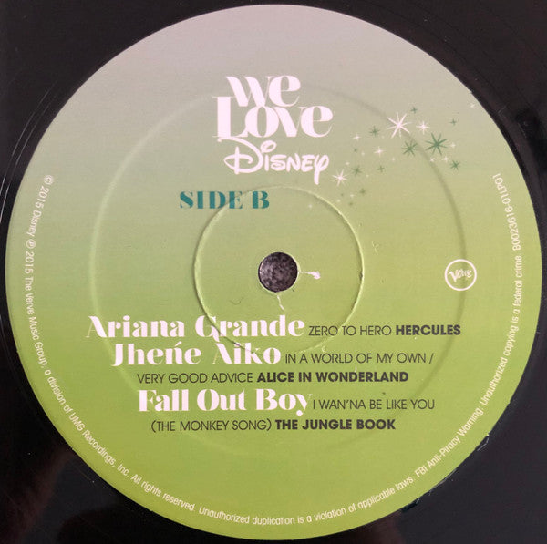 Various : We Love Disney (2xLP, Comp)