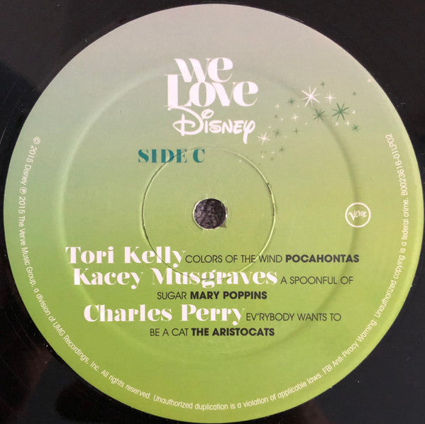Various : We Love Disney (2xLP, Comp)