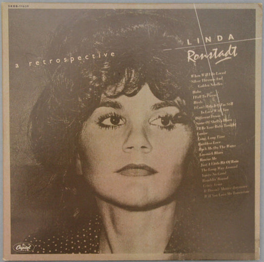 Linda Ronstadt : A Retrospective (2xLP, Comp, Win)
