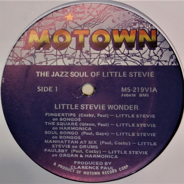 Little Stevie Wonder* : The Jazz Soul Of Little Stevie (LP, Album, RE)