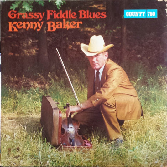 Kenny Baker (4) : Grassy Fiddle Blues (LP, Album)