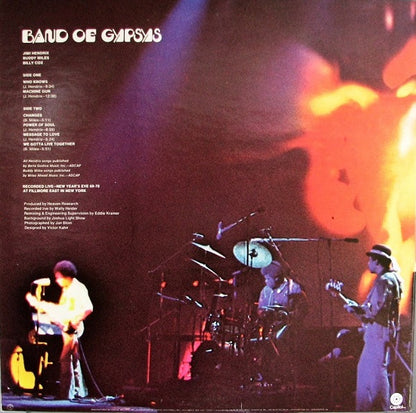 Hendrix* : Band Of Gypsys (LP, Album, Gat)