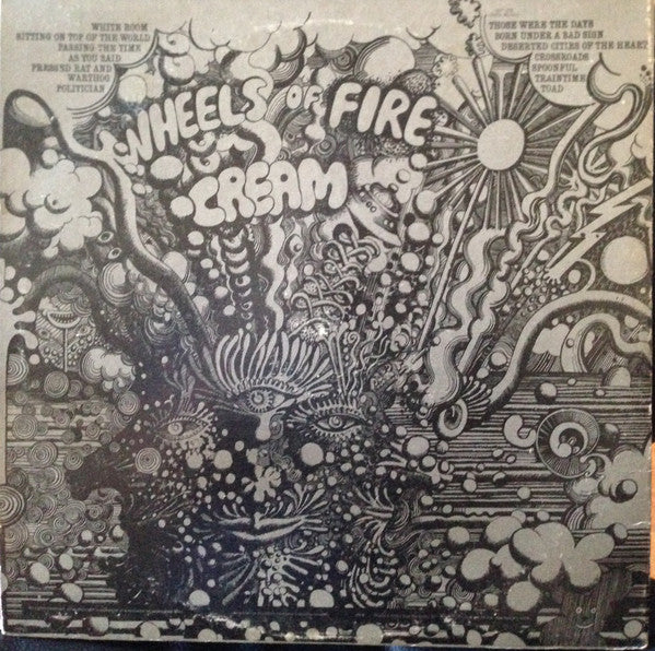 Cream (2) : Wheels Of Fire (2xLP, Album, RE, Gat)
