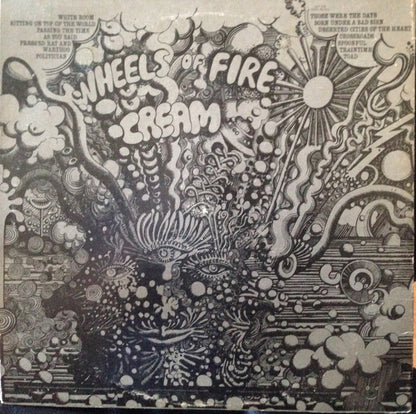 Cream (2) : Wheels Of Fire (2xLP, Album, RE, Gat)