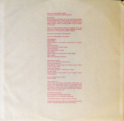 Red Rider : As Far As Siam (LP, Album, Win)