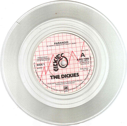 The Dickies : Paranoid / I'm OK, You're OK (7", Single, Cle)