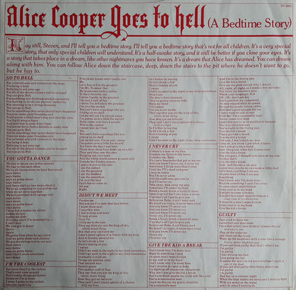 Alice Cooper (2) : Goes To Hell (LP, Album, RE)