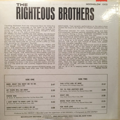 The Righteous Brothers : Some Blue-Eyed Soul (LP, Album, Mono, Mon)