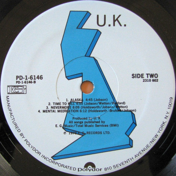 U.K.* : U.K. (LP, Album, Spe)