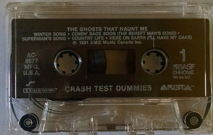 Crash Test Dummies : The Ghosts That Haunt Me (Cass, Album, Chr)