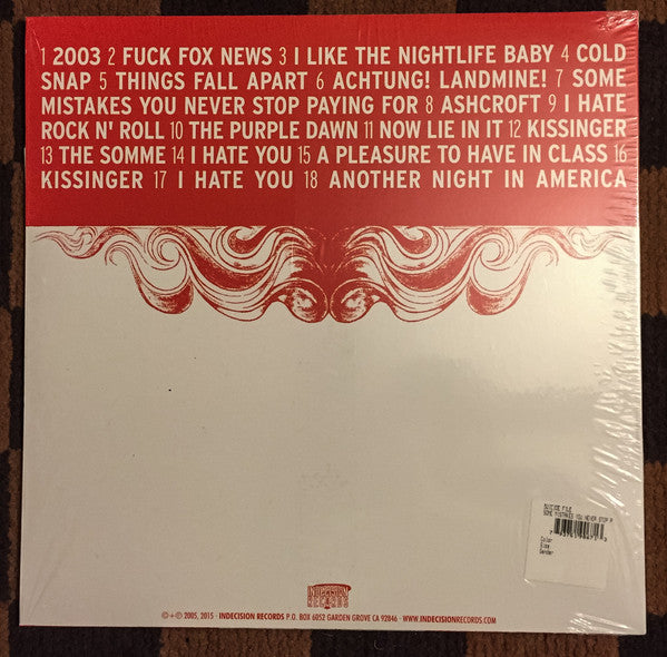 The Suicide File : Some Mistakes You Never Stop Paying For (LP, Comp, RE, Cle)