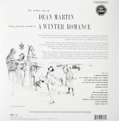 Dean Martin : A Winter Romance (LP, Album, RE)