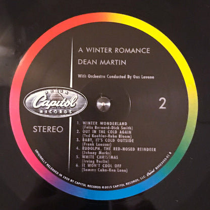 Dean Martin : A Winter Romance (LP, Album, RE)