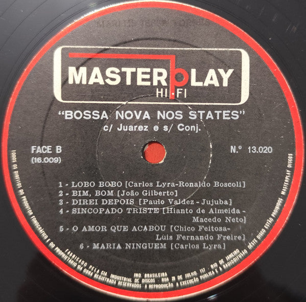 Juarez E S/ Conj.* : Bossa Nova Nos States (LP, Mono)