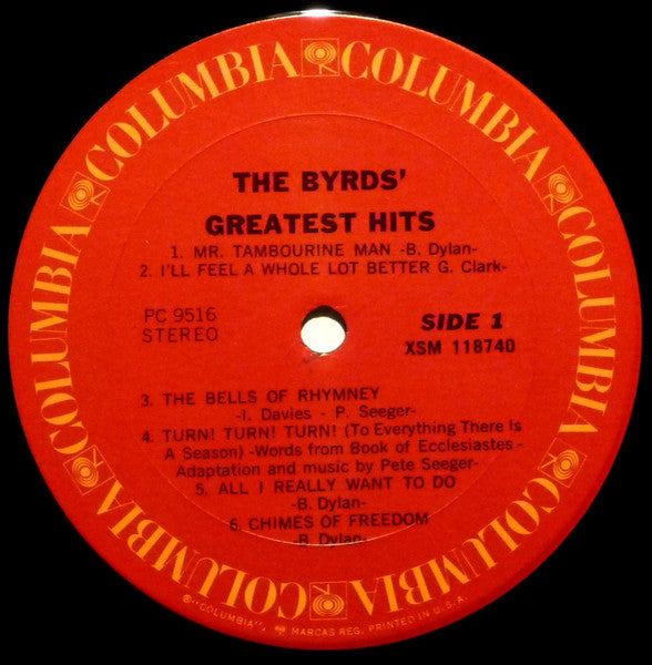 The Byrds : Greatest Hits (LP, Comp, RE)