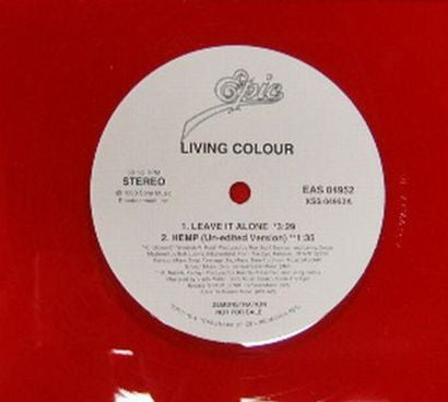 Living Colour : Leave It Alone (12", Single, Promo, Tra)