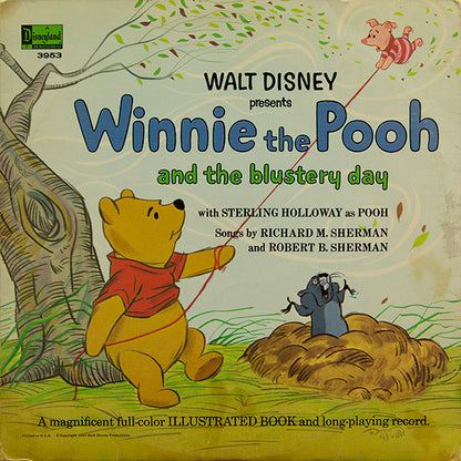 Sterling Holloway : Winnie The Pooh And The Blustery Day (LP, Album, RP)