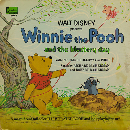 Sterling Holloway : Winnie The Pooh And The Blustery Day (LP, Album, RP)