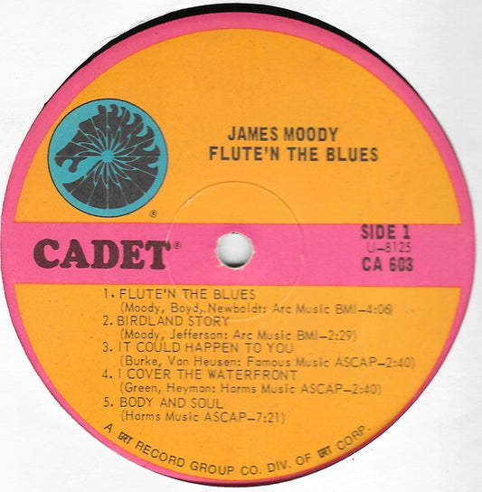 James Moody : Flute 'N The Blues (LP, Album)