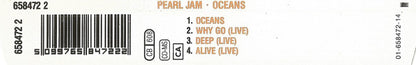 Pearl Jam : Oceans (CD, Maxi)