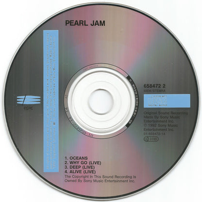 Pearl Jam : Oceans (CD, Maxi)