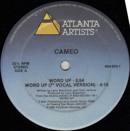 Cameo : Word Up! (12", Single, 53 )