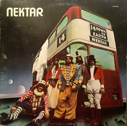 Nektar : Down To Earth (LP, Album, Gat)