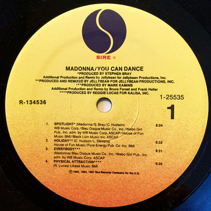 Madonna : You Can Dance (LP, Comp, Club)