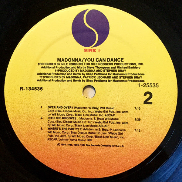 Madonna : You Can Dance (LP, Comp, Club)