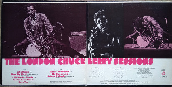 Chuck Berry : The London Chuck Berry Sessions (LP, Album, RE, Gat)