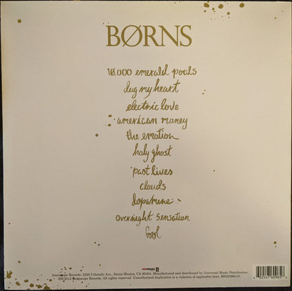 BØRNS : Dopamine (LP, Album)