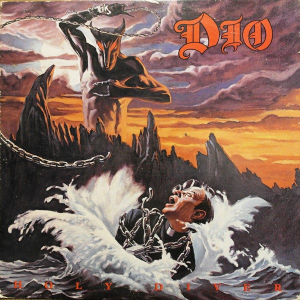 Dio (2) : Holy Diver (LP, Album, Win)