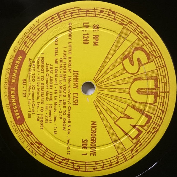 Johnny Cash : Greatest! (LP, Album, Mono)