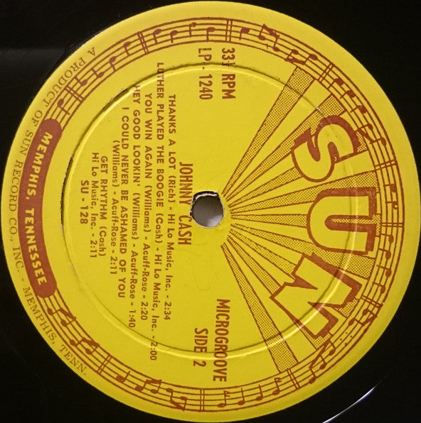 Johnny Cash : Greatest! (LP, Album, Mono)