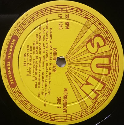 Johnny Cash : Greatest! (LP, Album, Mono)