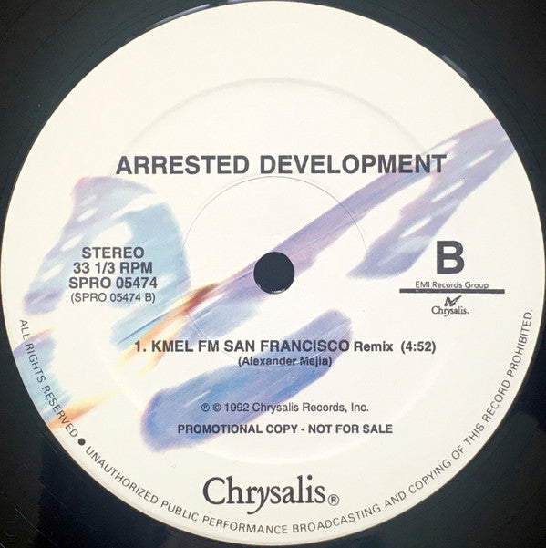 Arrested Development : Tennessee (Remixes) (12", Promo)