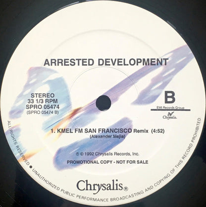 Arrested Development : Tennessee (Remixes) (12", Promo)