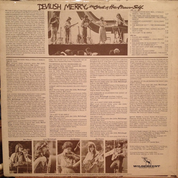 Devilish Merry : The Ghost of His Former Self (LP)