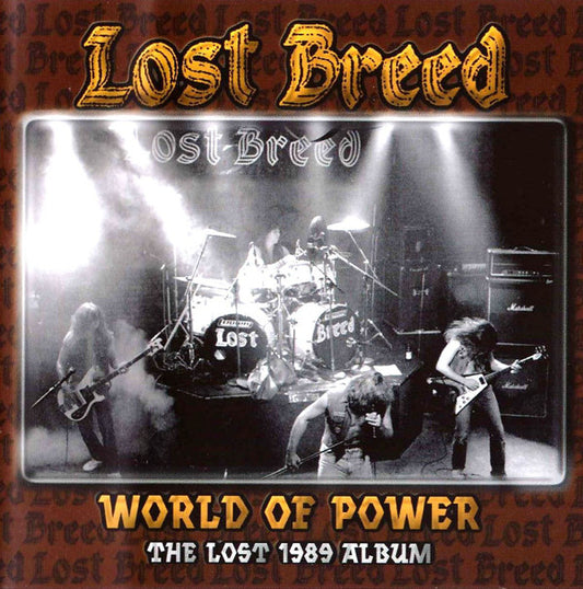 Lost Breed : World Of Power - The Lost 1989 Album  (CD, Comp, Ltd)