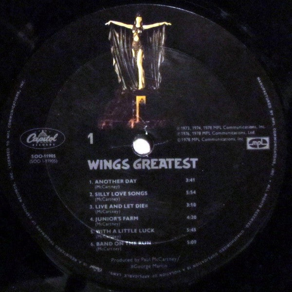 Wings (2) : Wings Greatest (LP, Comp, Gol)