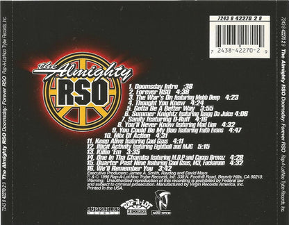 The Almighty RSO : Doomsday: Forever RSO (CD, Album)
