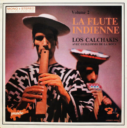 Los Calchakis Avec Guillermo De La Roca : La Flute Indienne Volume 2 (LP, Album)