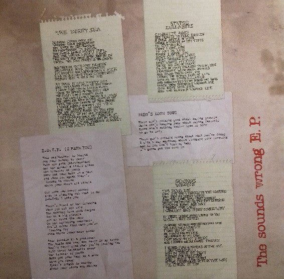 Swingin' Utters : The Sounds Wrong E.P. (10", EP, RE)