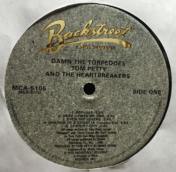 Tom Petty And The Heartbreakers : Damn The Torpedoes (LP, Album, Glo)