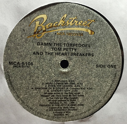 Tom Petty And The Heartbreakers : Damn The Torpedoes (LP, Album, Glo)
