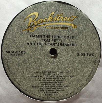 Tom Petty And The Heartbreakers : Damn The Torpedoes (LP, Album, Glo)